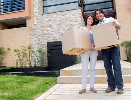 Reliable man and van service team preparing for a move in Wimbledon